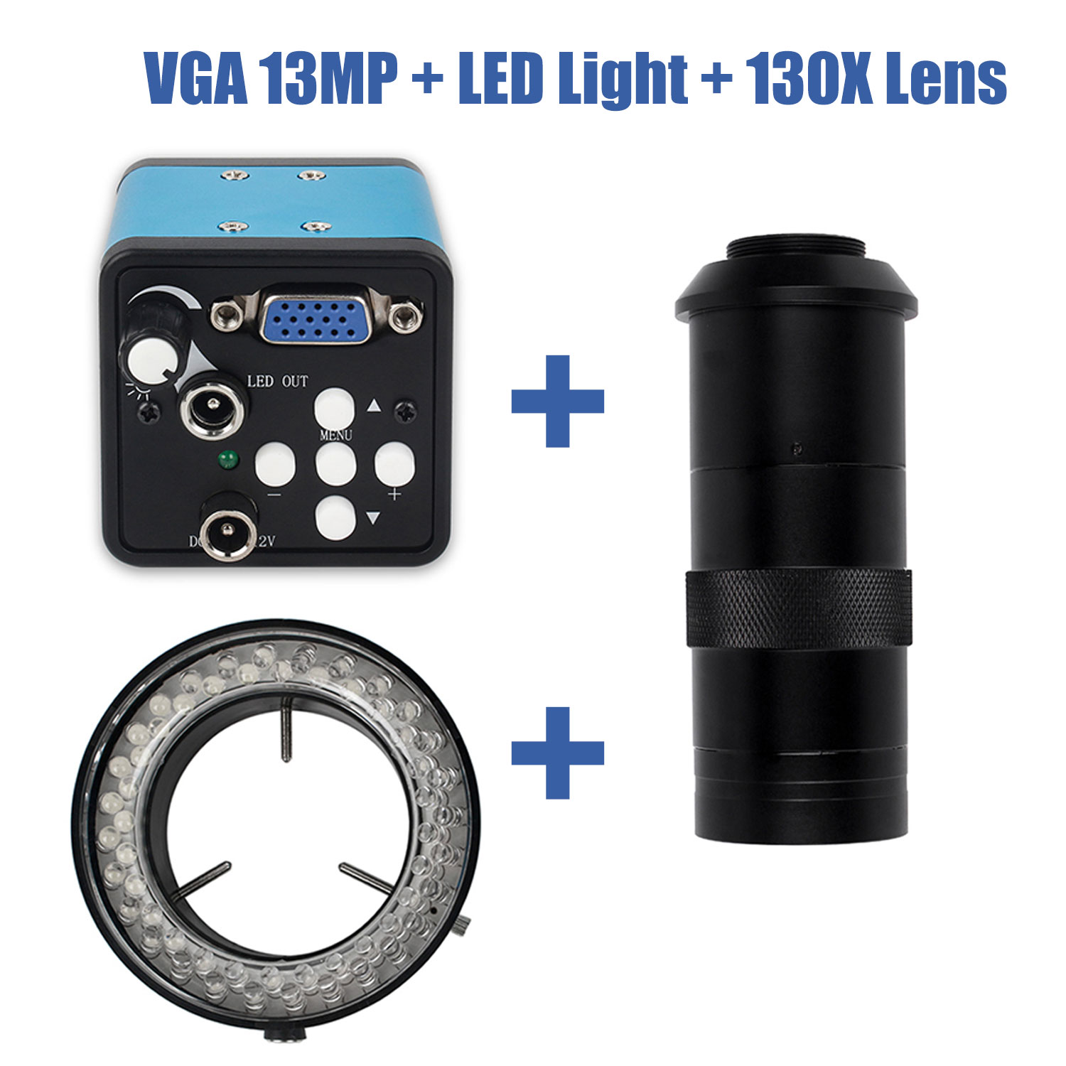 Digital Magnifier Reading - Caméra de Microscope vidéo VGA 13MP