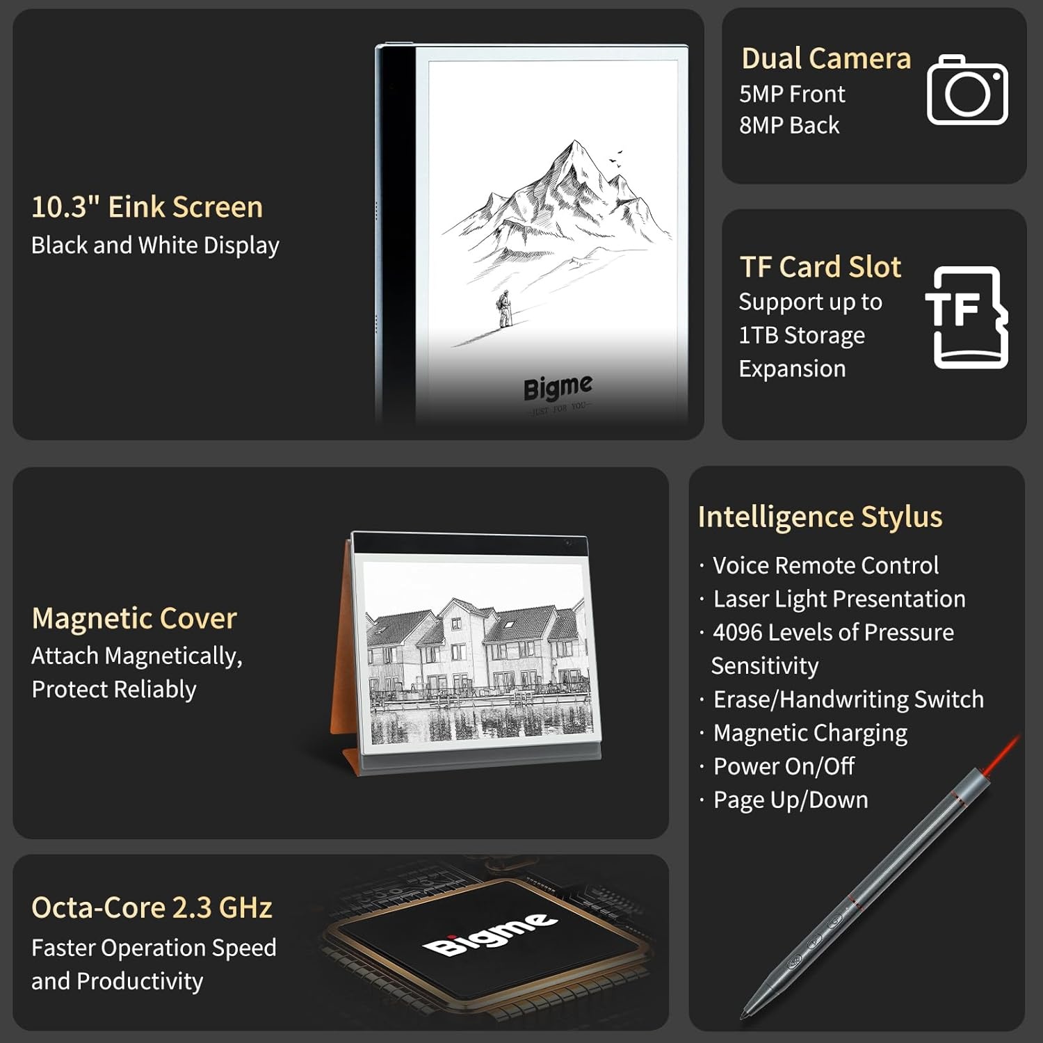 Tablette E-Ink 10,3 pouces 4G  - E-Ink Tablet Reader avis et prix